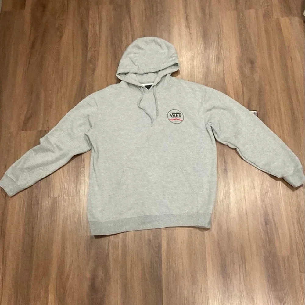 Gray Vans hoodie men